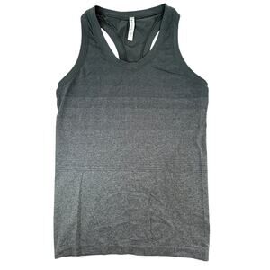 Athleta Green Racerback Workout Tank Top Running Walking Athletic Gym S